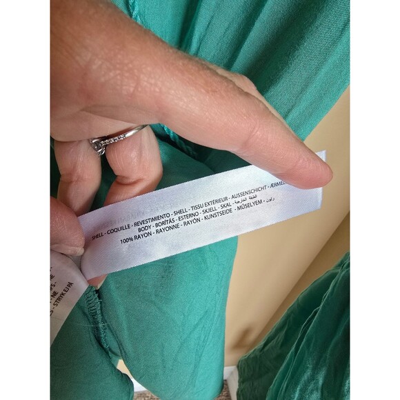 Ariat Teal and Orange Women's Top - Picture 7 of 9